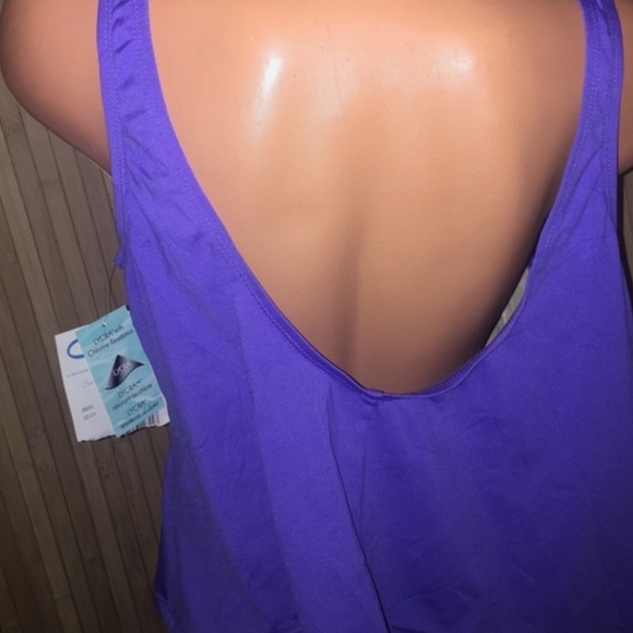 🎉NEW Catalina Tankini Swim top plus Sz 3X - Picture 3 of 4